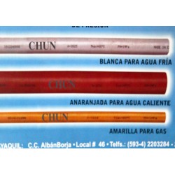 Tuberias CHUN Agua Fria