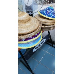 Sombrero chino de bambú